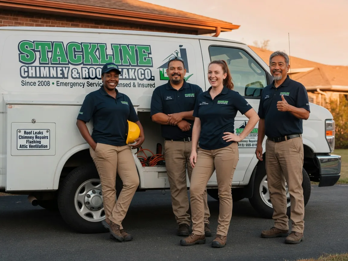 Chimney flashing repair company in Salina, KS